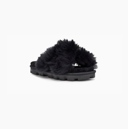 UGG Fuzzalicious - Joggesko Dame - Svart (NO-Z153)